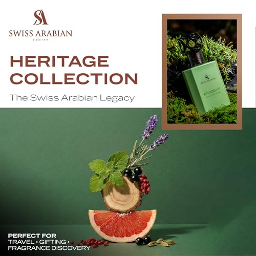 Heritage Collection Patchouli 01 Unisex Eau de Parfum - Long Lasting Fougere Scent, Lavender Mint Notes, 50ml