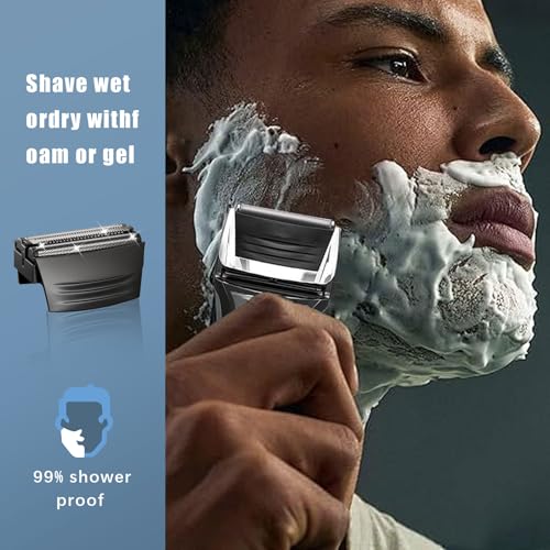 Black Replacement Foil Heads for Remington Shavers - TGSBHIO Compatible