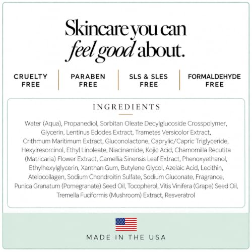 Hydrating Face and Under-Eye Serum with Peptides & Caffeine - 1 oz