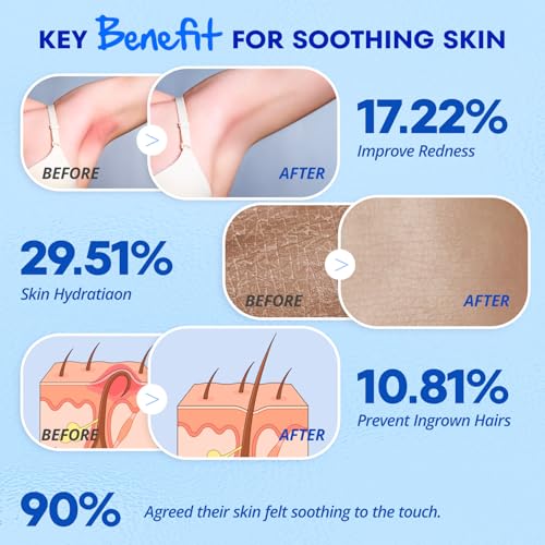VG VOGCREST After Shave for Women: Post-Shave Soothing Serum for Face Legs Bikini Arms to Reduce Redness