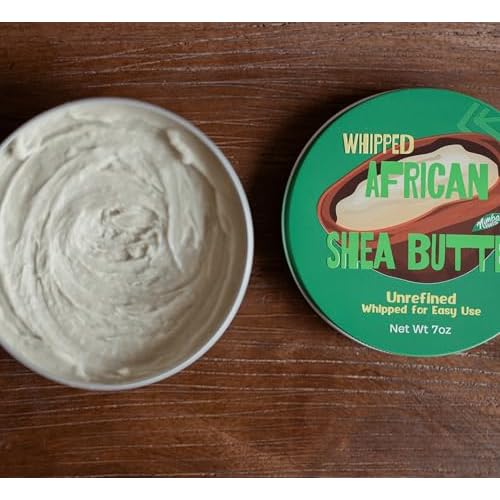 Whipped Shea Butter for Body, Skin & Hair | Eczema, Dry Skin, Stretch Marks | African | 7oz | Packaging May Vary