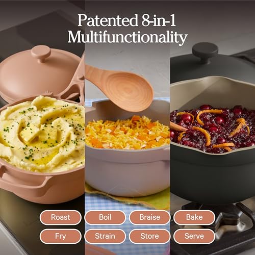 Our Place Mini Perfect Pot 2.75 Qt Nonstick Ceramic Cooking Pot with Lid - Steam Variant