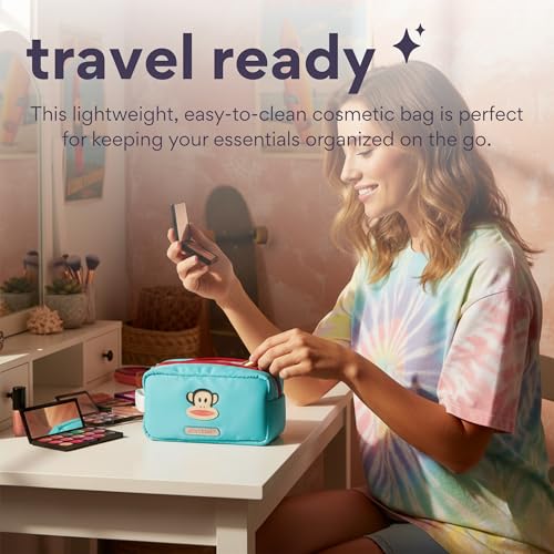 dearcloud Paul Frank Julius Cosmetics Bag - Lightweight Makeup Bag & Travel Organizer (Julius)
