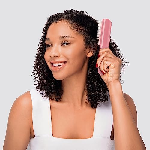 Diane Pro Nylon Pin Styling Hair Brush for Detangling, Separating, Shaping and Defining Wet Thick or Curly Hair, Glides Through Tangles with Ease (Pack of 2)