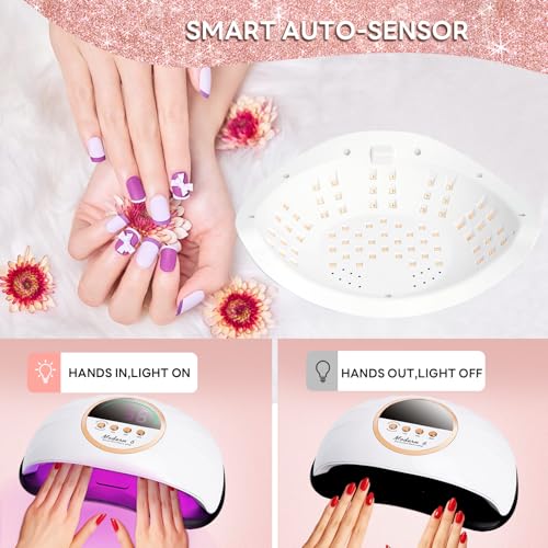 Biutee Nail Stamping Kit with Clear Stamper & Scraper, 10pcs Nail Art Stamping Plates + 8 Colors Stamping Gel Polish, Flower Animal Geometric Nail Art Tools for Beginners