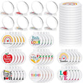 40 Pcs Teacher Appreciation Gift Mini Compact Mirrors for Women - Teachers' Day Bulk Set