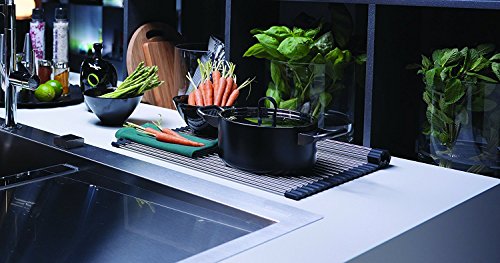 Franke UV-36RM Universal Kitchen Roller Mat Stainless Steel - Sink & Counter Protector