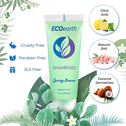 EcoEarth Toiletries Bundle 1 Oz Pack of 50 - Hotel Guest Amenities Set