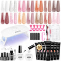 beetles Gel Polish Nail Set 20 Colors Cozy Campfire Collection Orange Green Brown Soak Off Uv Lamp with Beetles Nail Blooming Gel 15ml Clear Uv Led Soak off Nail Gel Diy Nail Art Design Manicure