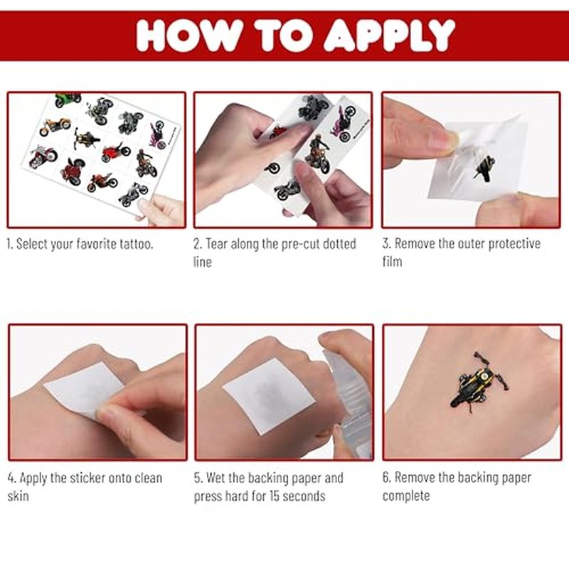 100 Pcs Soccer Fan Temporary Tattoo Set ? Premium Football Designs, Pre-Cut for Easy Application, Ideal for Game Day, Watch Parties & Fan Support