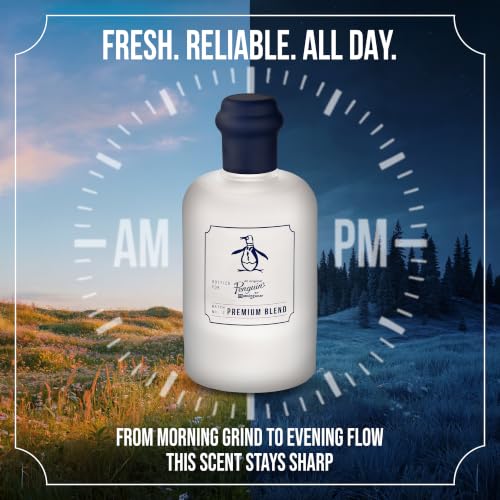 Original Penguin Men’s Eau De Toilette Spray 3.4 Fl Oz - Fresh, Aromatic Fragrance