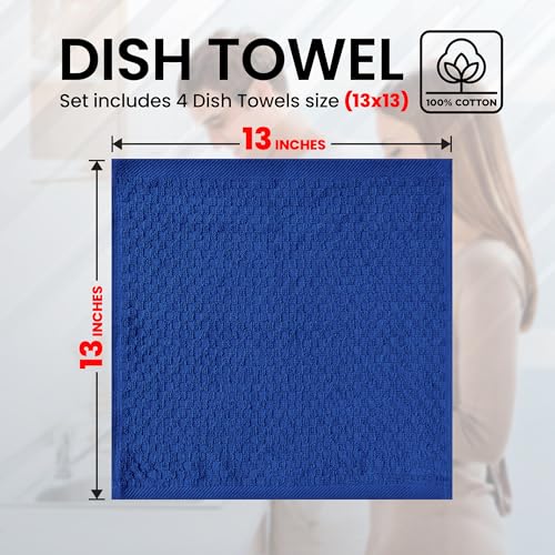 4 Natural Loofah Pads for him and her. Eco-Friendly Exfoliating Body Scrubbers, Durable & Gentle Terry Towel Cloth pad for Manly Skin Care - Lufas, Luffa, Loufas Sponges