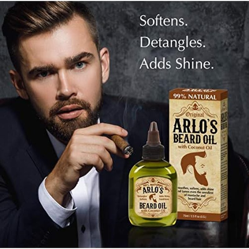 Arlo's 2-in-1 Beard Wash and Conditioner 12 oz. - Pro Growth Formula