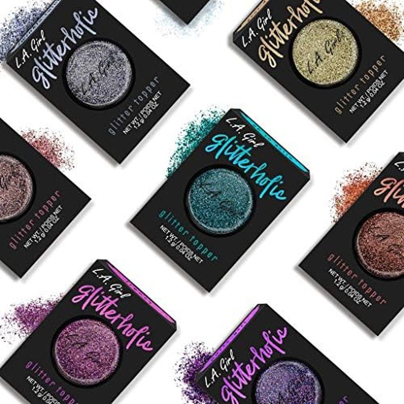 L.A. Girl Glitterholic Glitter Topper, Twinkle Twinkle GGP452 (Pack of 2)