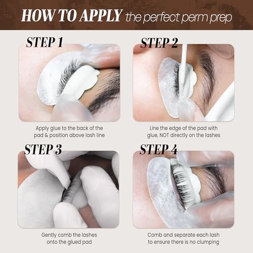 Dolly's Lash Premium Eyelash Extension Glue Bottle Natural, Long-Lasting, Strong Hold (5 mL) 2 Pieces