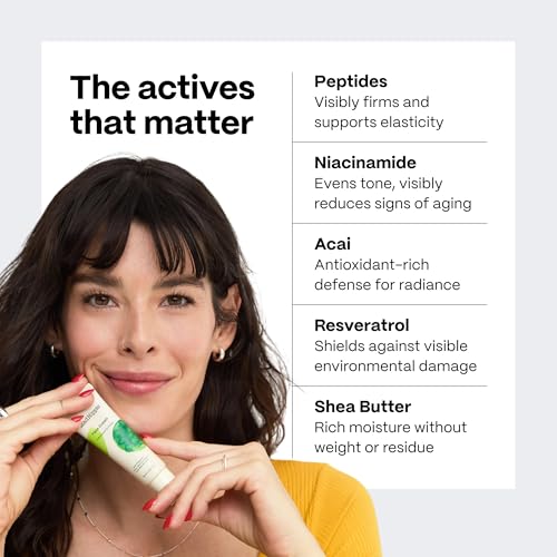 Hydrating Peptide Face Moisturizer for Mature Skin - 1.02 Fl Oz