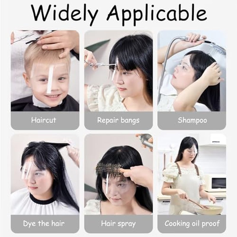 50 Pcs Microblading Shower Face Shields Visors, Disposable Face Shields Masks Makeup Eye Shield for Hairspray Salon Supplies and Eyelash Extensions Eye Eyelid Surgery Aftercare