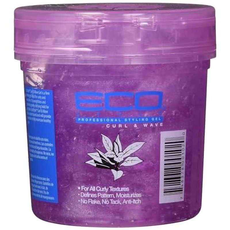 ECOCO EcoStyler Styling Gel, Curl and Wave, 16 oz (Pack of 2)