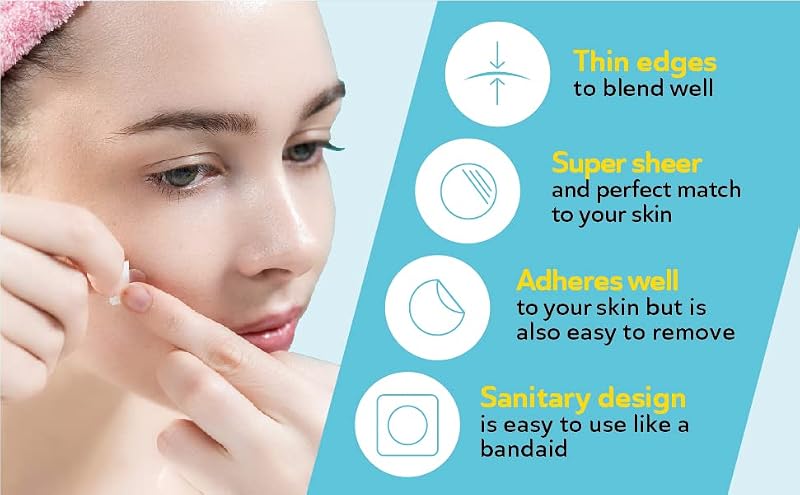 Salicylic Acid Pimple Patches for Face - Hydrocolloid Acne Treatment, Redness Relief, 36 Count