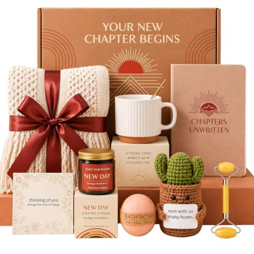 Get Well Soon Gift Basket for Women - Spa Self Care Recovery Set