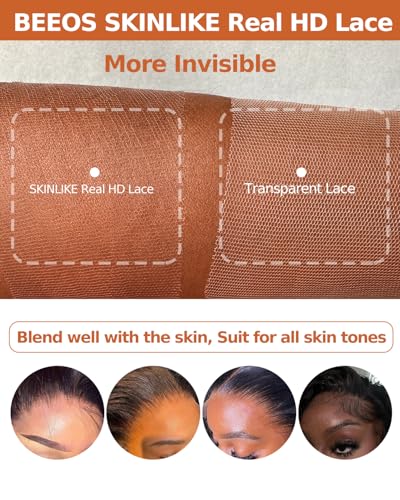 5x5 Skinlike HD Lace Closure Body Wave 14 Inch - Jet Black, Pre-Plucked, Invisible Can Melt Into Skin