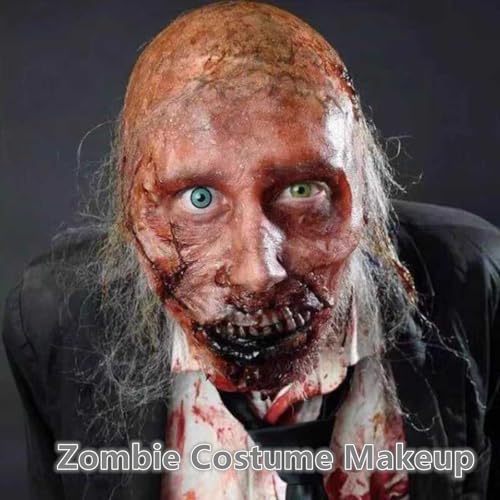 Go Ho Makeup Tooth SFX Black Paint,Temporary Black Teeth Paint,Safe,Quick Dry&Realistic,Perfect for Cosplay,Theater,Halloween Clown Skeleton Zombie Vampire Costume Makeup,5 ml