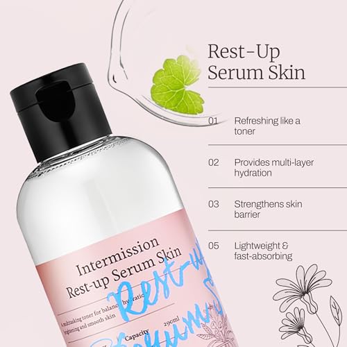 Hydrating Toner & Serum All-in-One - 9.8 Fl Oz - Cica Complex with Hyaluronic Acid & Ceramide
