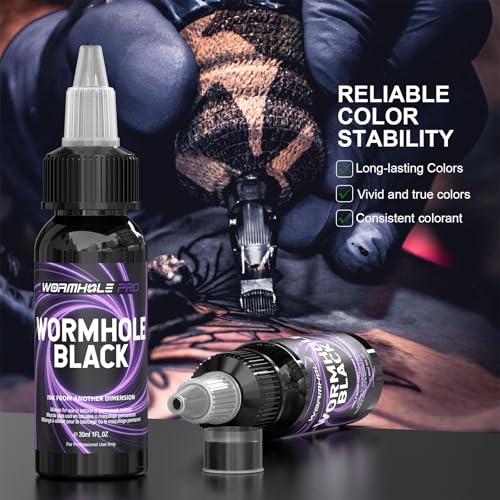 Wireless Tattoo Machine Kit with 2 Batteries & 9 Ink Colors - Professional & Beginner