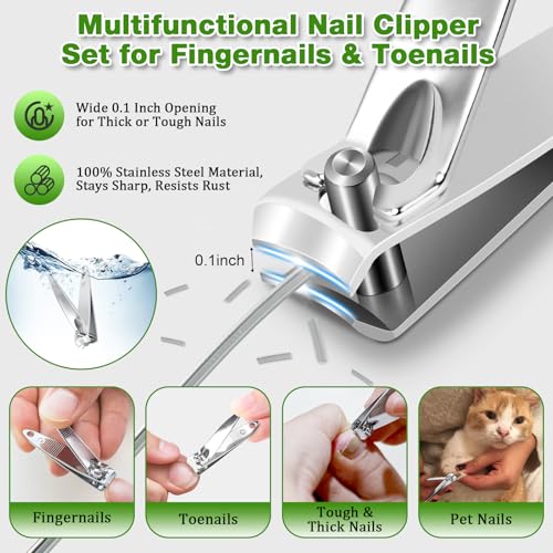 Nail Clippers Bulk 120 Pcs for Homeless Men Women, Individually