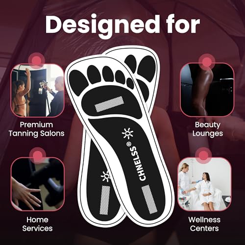 Disposable Spray Tanning Foot Pads 120 Pairs Hygienic Foot Protectors Salon Use