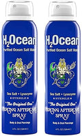 Original Piercing Aftercare Spray Set of 2 - Saline Solution for Nipple Ear Nose Lip Belly Piercings