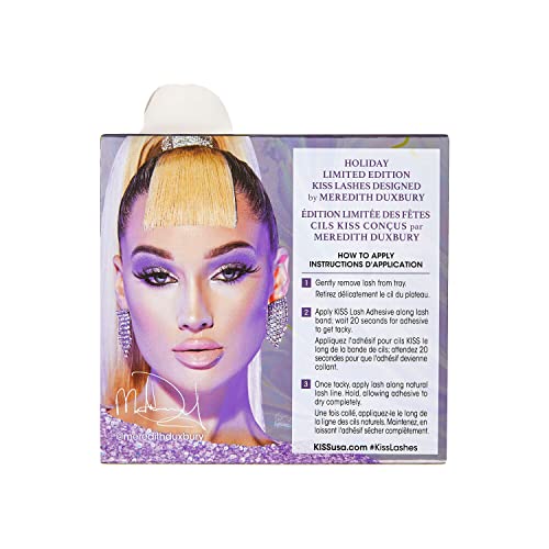 KISS X MEREDITH DUXBURY Limited Edition False Eyelashes, ¡®Flutter¡¯, 1 Pair