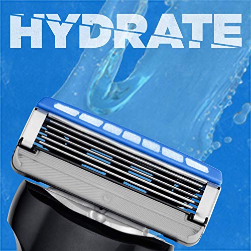 Schick Hydro 5 Disposable Razors for Men with Flip Beard Trimmer, 9 Count (Pack of 1)