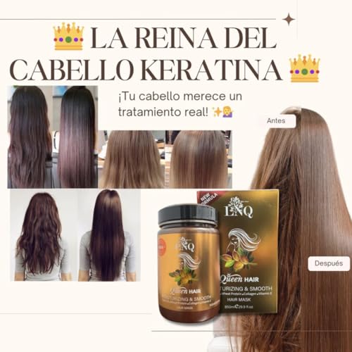 Deep Hydrating Keratin Hair Mask with Argan Oil 850ml for Frizz Control & Shine