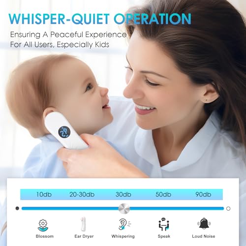 Ear Dryer for Swimmers with Tips - Ear Pressure Relief & Water Removal Device
