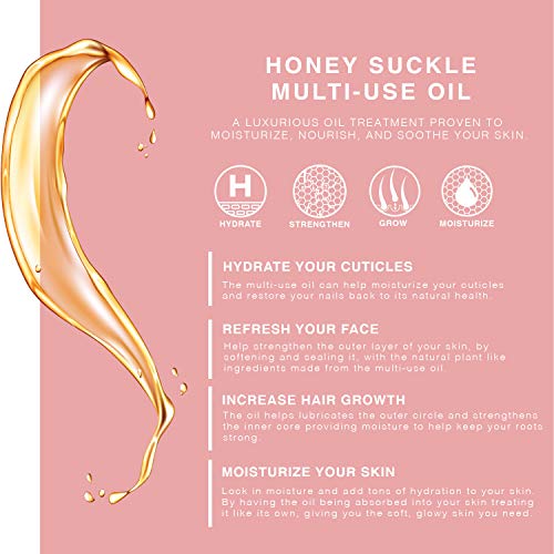 Multi-Use Rose Facial & Body Oil with Vitamin E - 4 fl oz