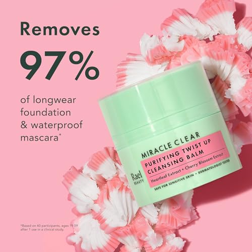 Rael Miracle Clear Facial Cleanser ? Makeup Remover, Face Wash for Women, Korean Skin Care (Cleansing Balm, 1.69 fl. oz)
