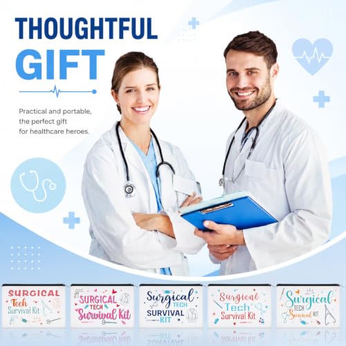 20 Pcs Surgical Tech Week Gift Cosmetic Bag - Medical Staff Appreciation Set