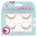 everGREEN Plant Lashes, Lashes Pack, Full Band, Strip Lashes, Natural Wispy Eyelashes, Fake Eyelashes, Plant Based Fibres, Flared & Natural Volume (Flutter Multi-Pack)