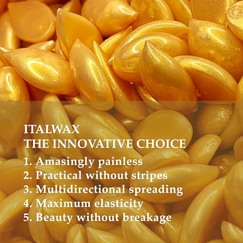 Full Body Wax Beads 1kg Unscented Hard Wax for Sensitive Skin - Hair Removal Supplies