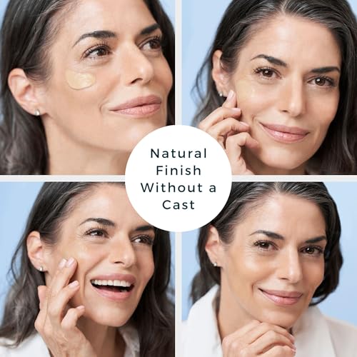 Daily Hydrating Moisturizing Cream SPF 40 Tinted Mineral Sunscreen, Broad-Spectrum & Blue Light Blocking, Fragrance-Free for Sensitive Skin, Available in Two Sheer Tints, 1.7 oz