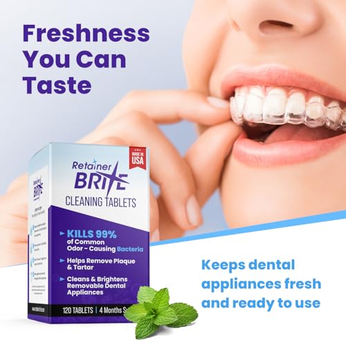 Retainer Brite Dental Appliance Cleaning Tablets - 96 Count