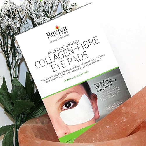 REVIVA LABS Collagen Fibre Eye Pads, 6 CT