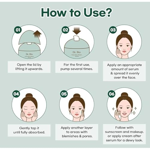 Green Rice Biome Cream (1.69 fl.oz) with Probiotic, Vegan Moisturiser, Reduce Dark Spot, Treat Hyperpigmentation & Blemish, Radiant Skin, Skin Barrier Care, Fragrance-Free, Korean Skincare