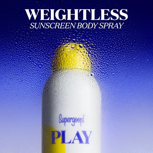 Supergoop! PLAY SPF 50 Antioxidant Body Mist w/Vitamin C - 3 fl oz, 2 Pack - Broad Spectrum Sunscreen Spray - Great for Active Days | w/Vitamin C, for Sensitive Skin