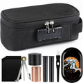 Large Waterproof Smell Proof Storage Pouch with Combination Lock - Travel & Home Organizer
