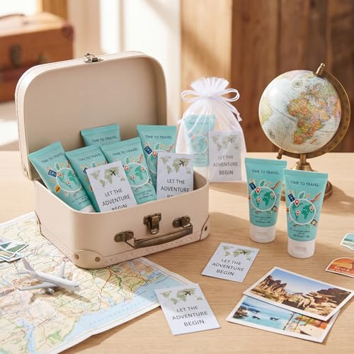 Leelosp Colorful Travel Mini Sunscreen Set - 24 Pack Gift for Bon Voyage & Adventure
