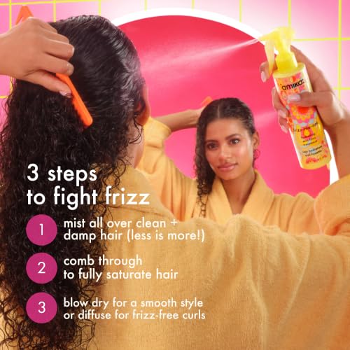 Amika Frizz-Me-Not Hydrating Anti-Frizz Spray 6.7oz for Medium to Thick Hair