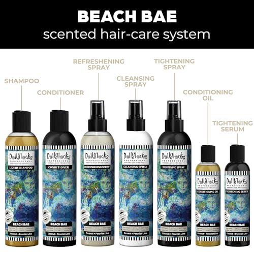 Dollylocks Sea Salt Texture Spray with Peruvian Lime & Coconut – Vegan, Residue-Free 8oz