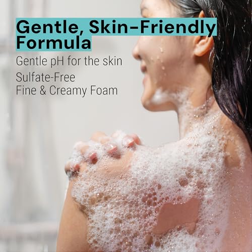 Panier des Sens - Jasmine Moisturizing Body Wash for Women & Men - Gentle Shower Gel with 96% Natural Ingredients for Normal, Sensitive Skin - Body Care Made in France, SLS Free, Vegan - 6.8 Floz